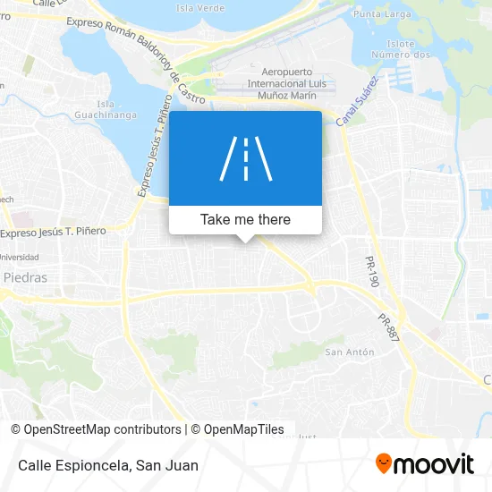 Mapa de Calle Espioncela