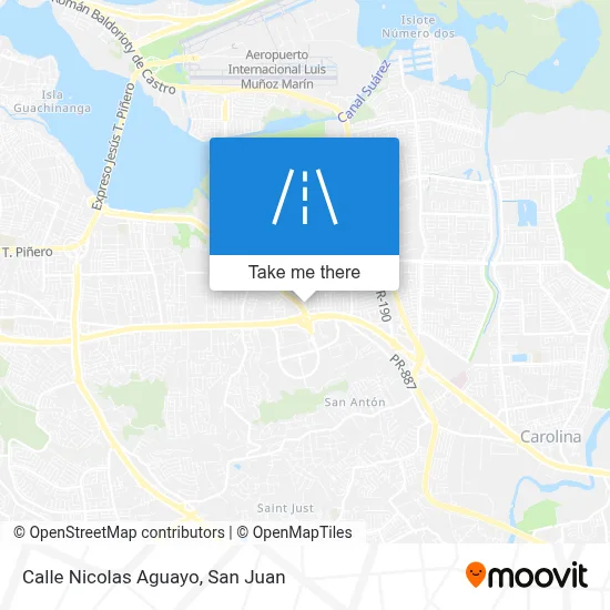 Calle Nicolas Aguayo map