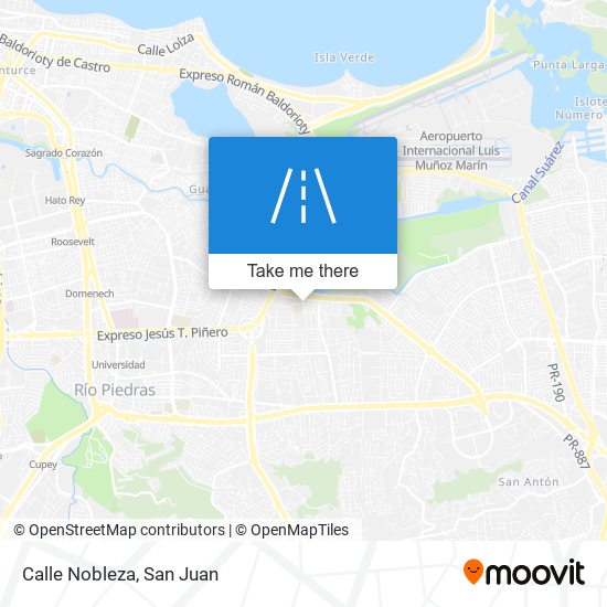 Calle Nobleza map