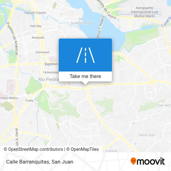 Calle Barranquitas map