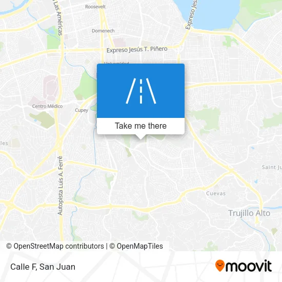 Mapa de Calle F