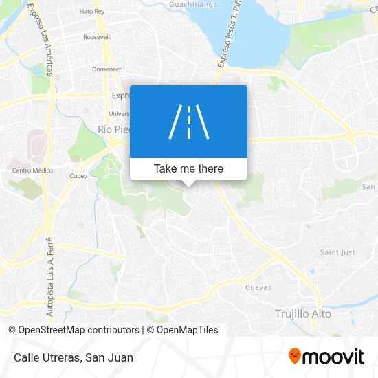 Mapa de Calle Utreras