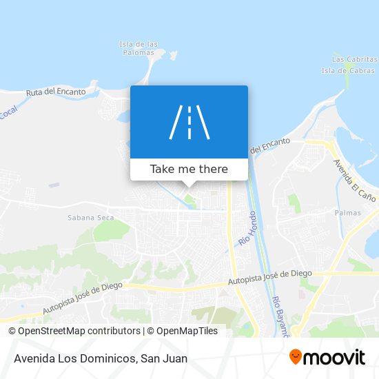 Mapa de Avenida Los Dominicos