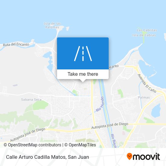 Calle Arturo Cadilla Matos map