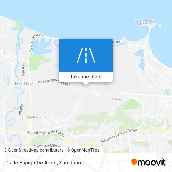 Calle Espiga De Amor map