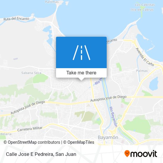 Calle Jose E Pedreira map