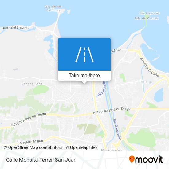 Calle Monsita Ferrer map