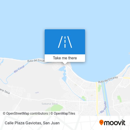 Calle Plaza Gaviotas map