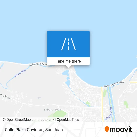 Mapa de Calle Plaza Gaviotas