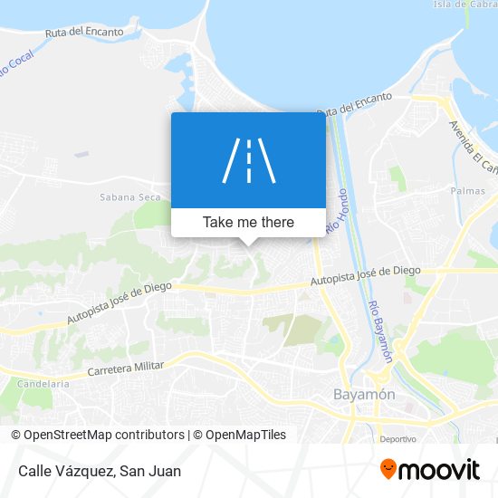 Mapa de Calle Vázquez