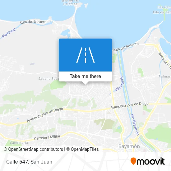 Mapa de Calle 547