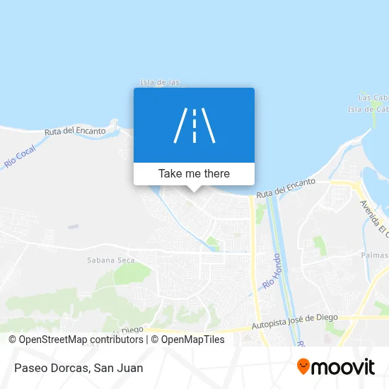 Mapa de Paseo Dorcas