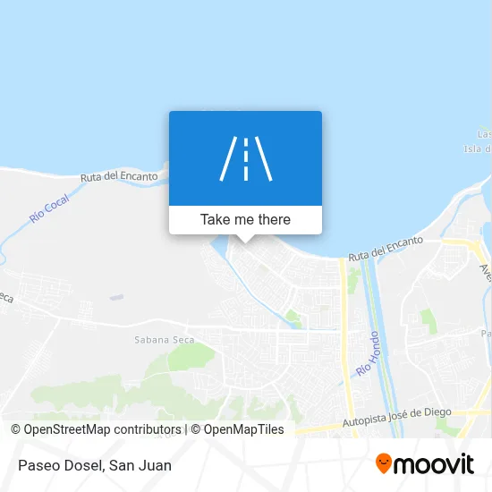 Mapa de Paseo Dosel
