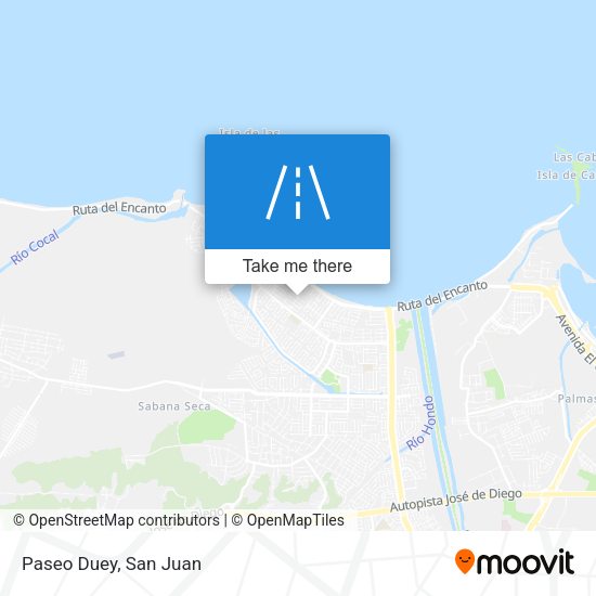 Mapa de Paseo Duey