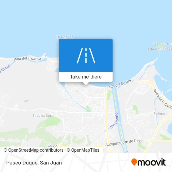 Mapa de Paseo Duque