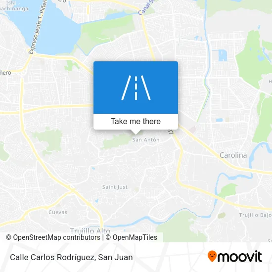 Calle Carlos Rodríguez map