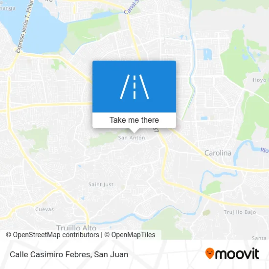 Calle Casimiro Febres map