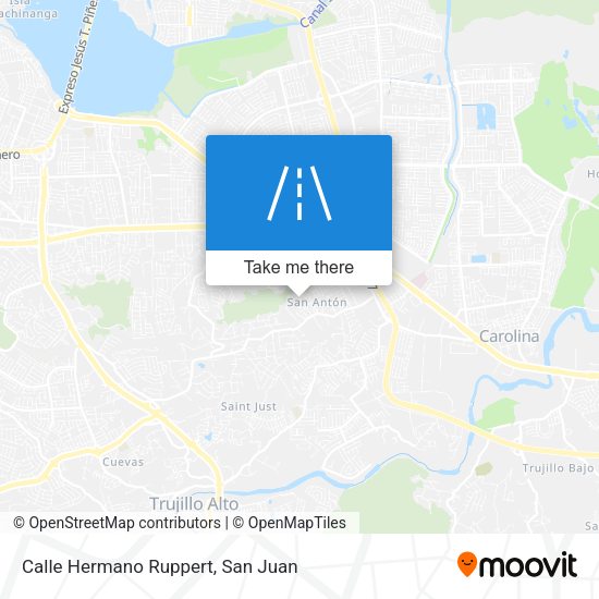 Calle Hermano Ruppert map