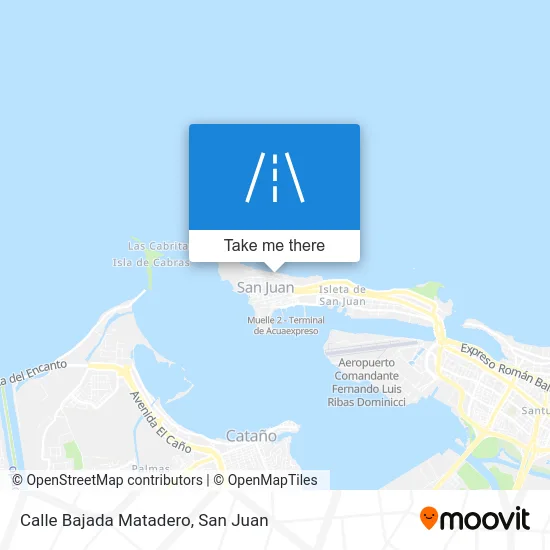 Calle Bajada Matadero map