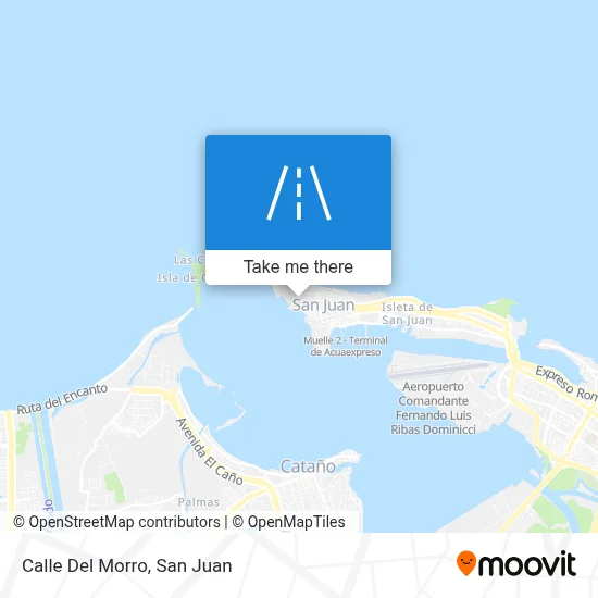 Mapa de Calle Del Morro