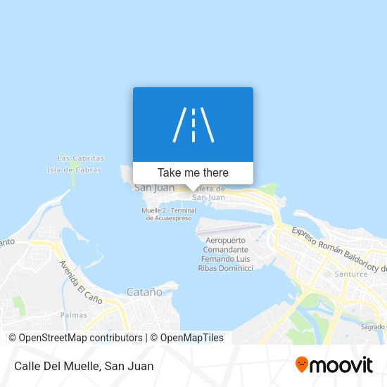 Mapa de Calle Del Muelle