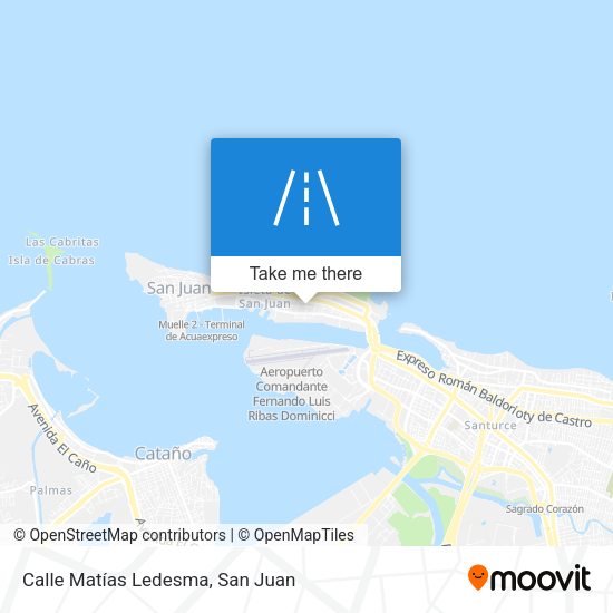 Calle Matías Ledesma map