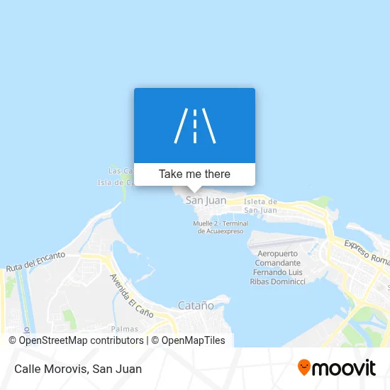 Calle Morovis map