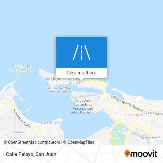 Mapa de Calle Pelayo