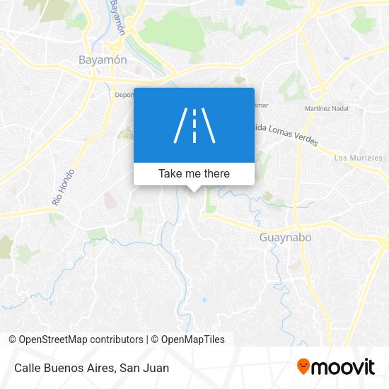 Mapa de Calle Buenos Aires