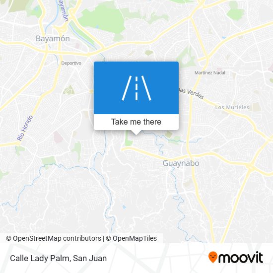 Mapa de Calle Lady Palm