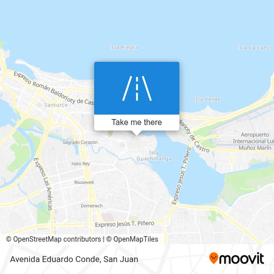 Avenida Eduardo Conde map