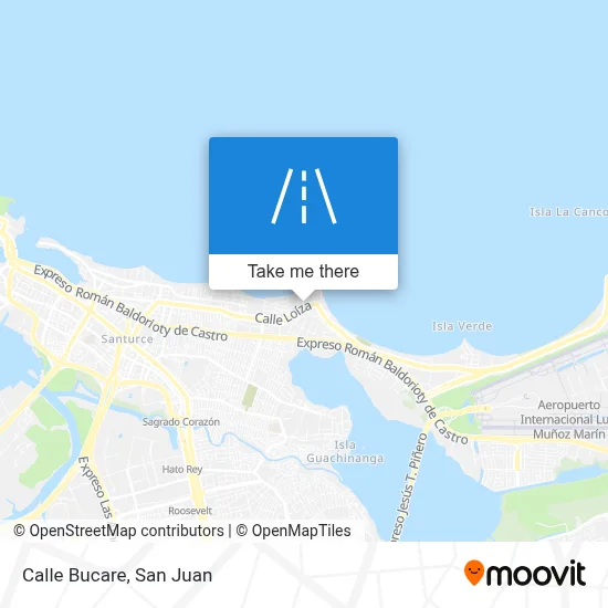 Calle Bucare map
