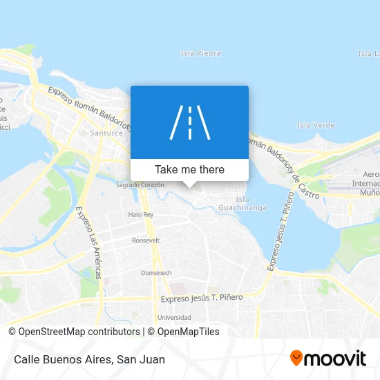 Mapa de Calle Buenos Aires