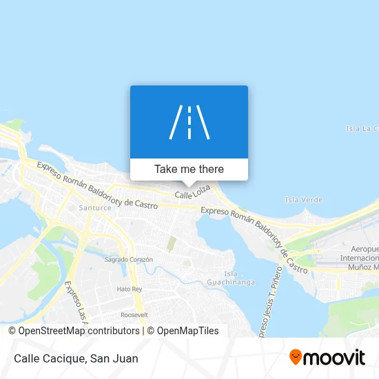 Mapa de Calle Cacique