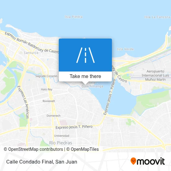 Calle Condado Final map