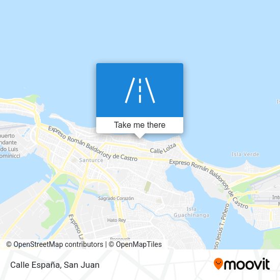 Mapa de Calle España