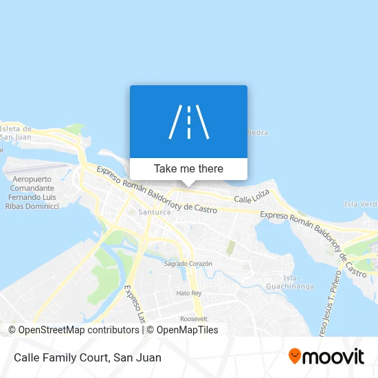 Mapa de Calle Family Court