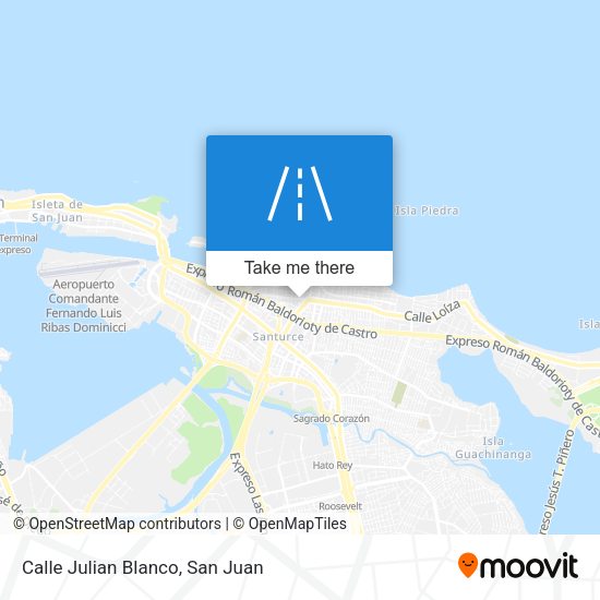 Mapa de Calle Julian Blanco