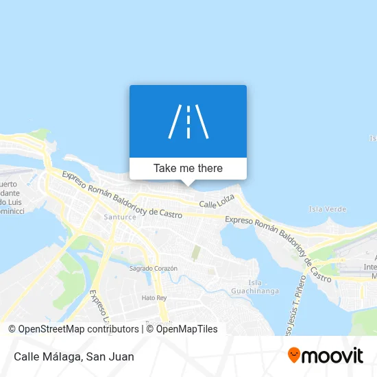 Mapa de Calle Málaga