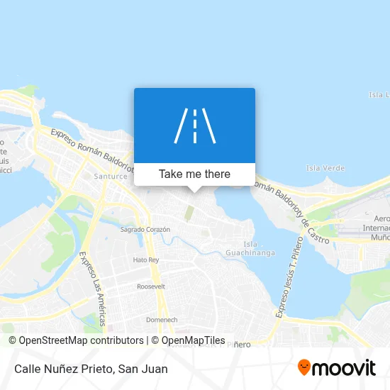 Calle Nuñez Prieto map