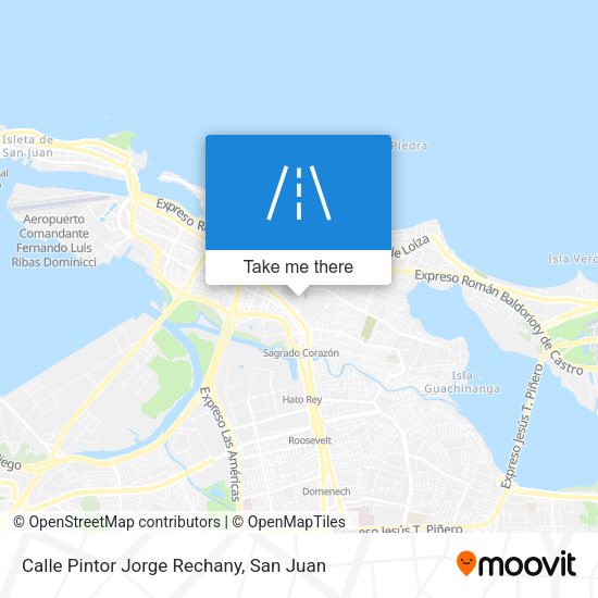 Calle Pintor Jorge Rechany map
