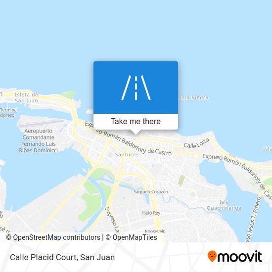 Calle Placid Court map