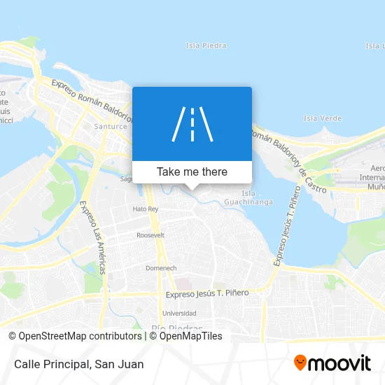 Mapa de Calle Principal