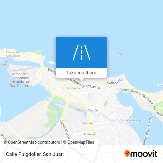 Mapa de Calle Puigdoller
