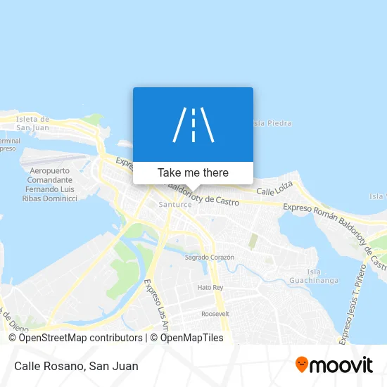 Mapa de Calle Rosano