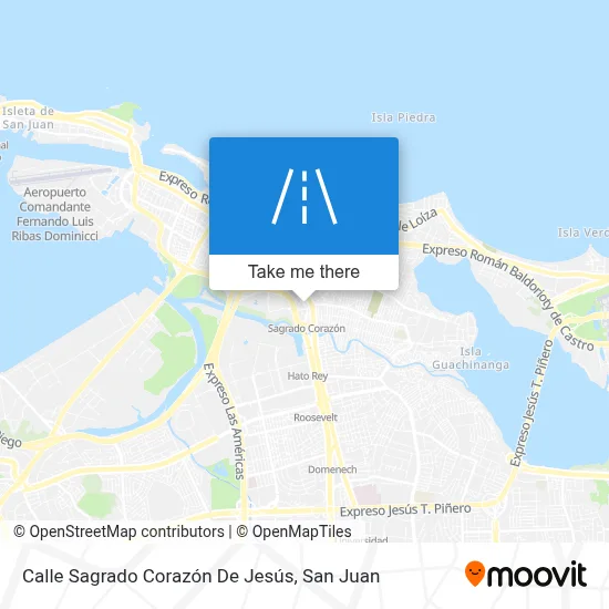 Calle Sagrado Corazón De Jesús map