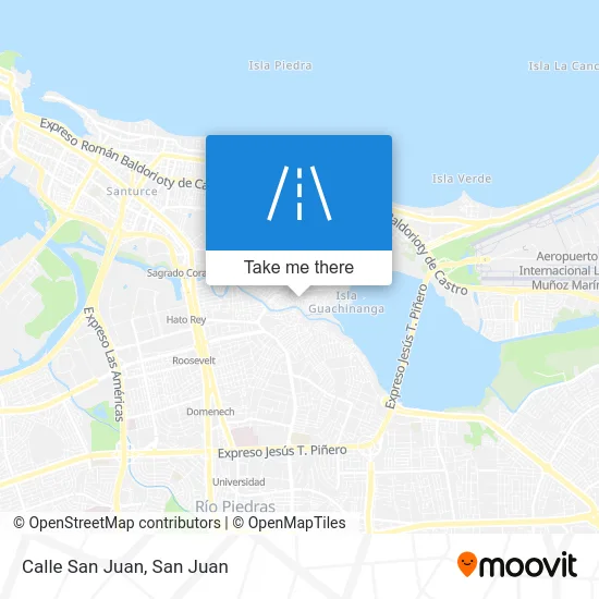 Mapa de Calle San Juan