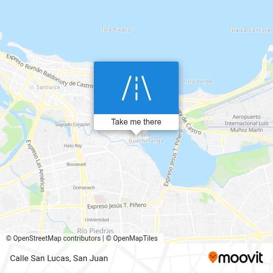 Mapa de Calle San Lucas