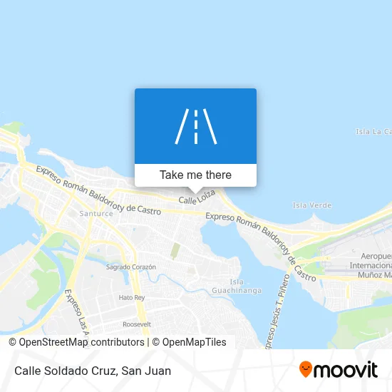 Calle Soldado Cruz map