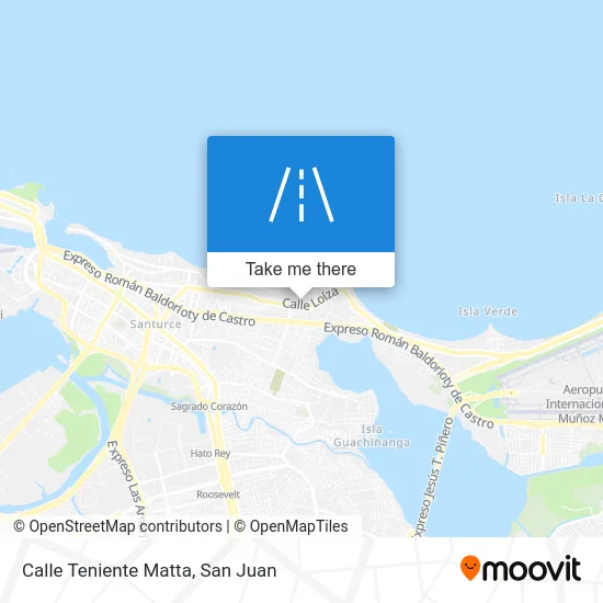 Mapa de Calle Teniente Matta